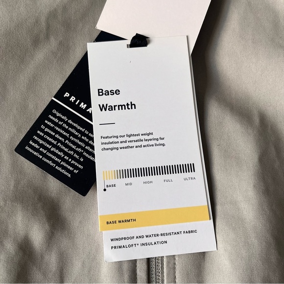 Lululemon Non Stop Bomber Jacket Raw Linen New Sz 4 - Picture 5 of 9